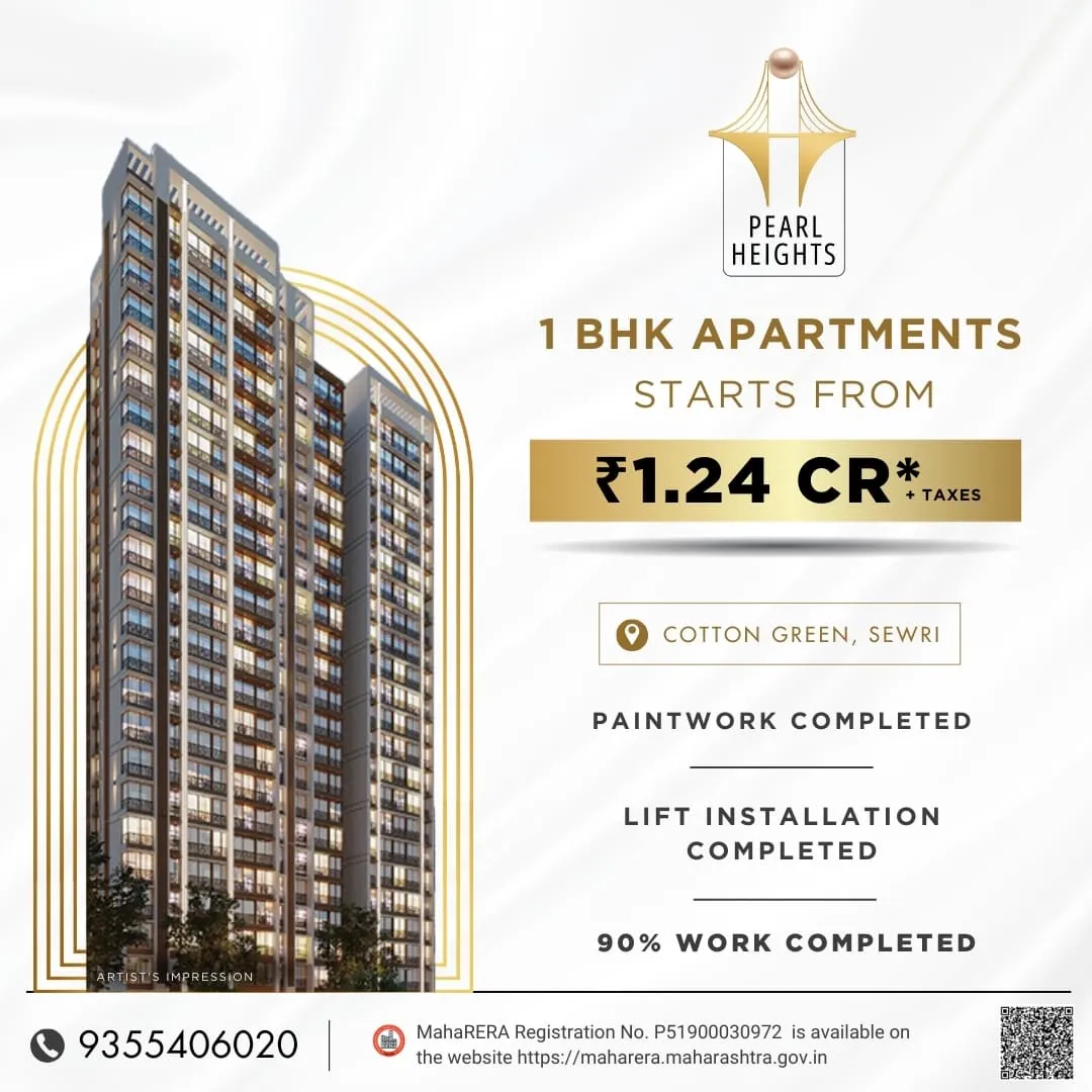 Pearl Heights real estate marketing creative Mumbai